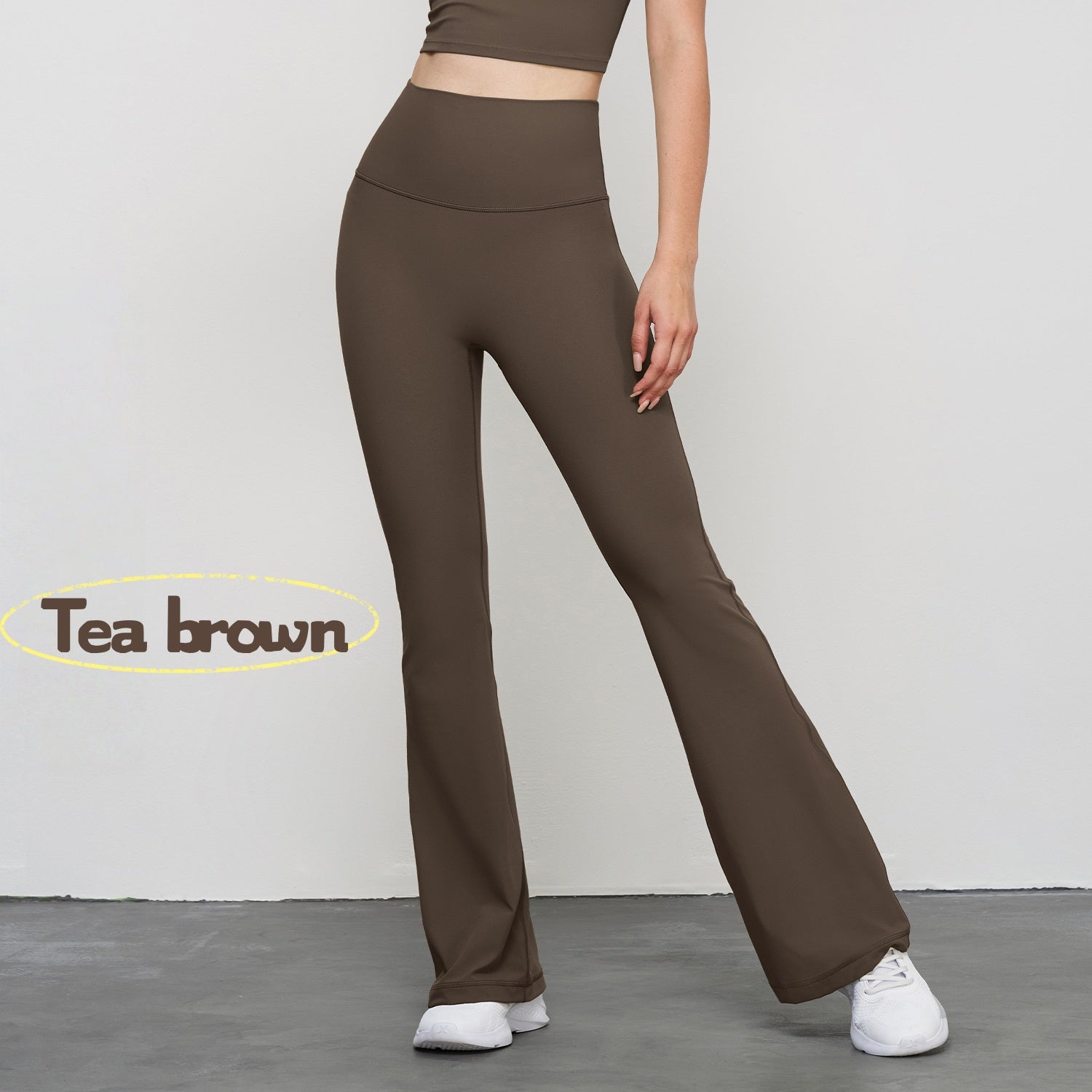 Wide-leg yoga pants