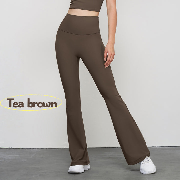 Wide-leg yoga pants