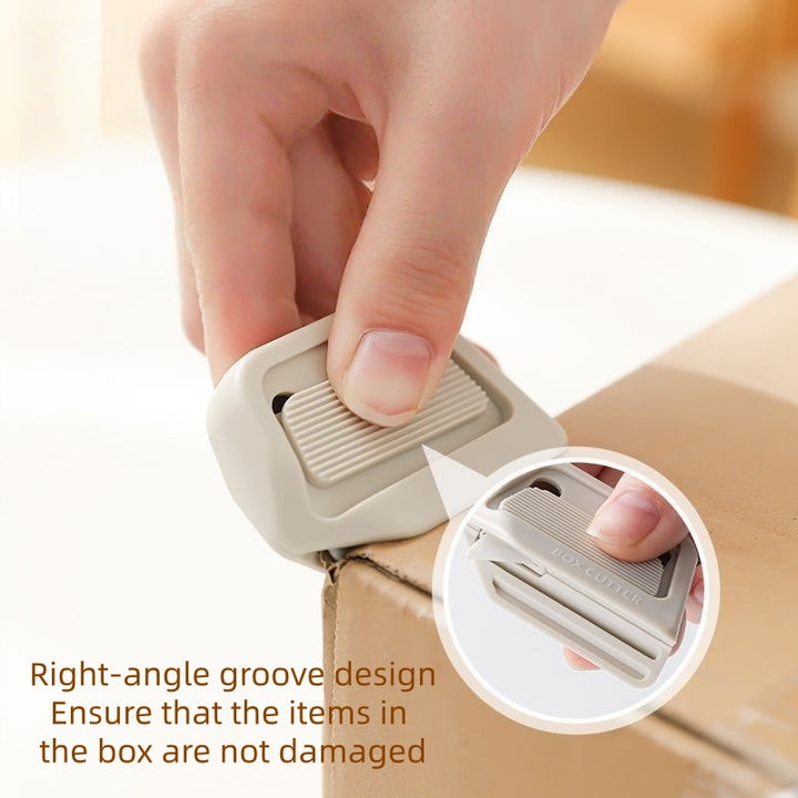 Automatic rebound box cutter
