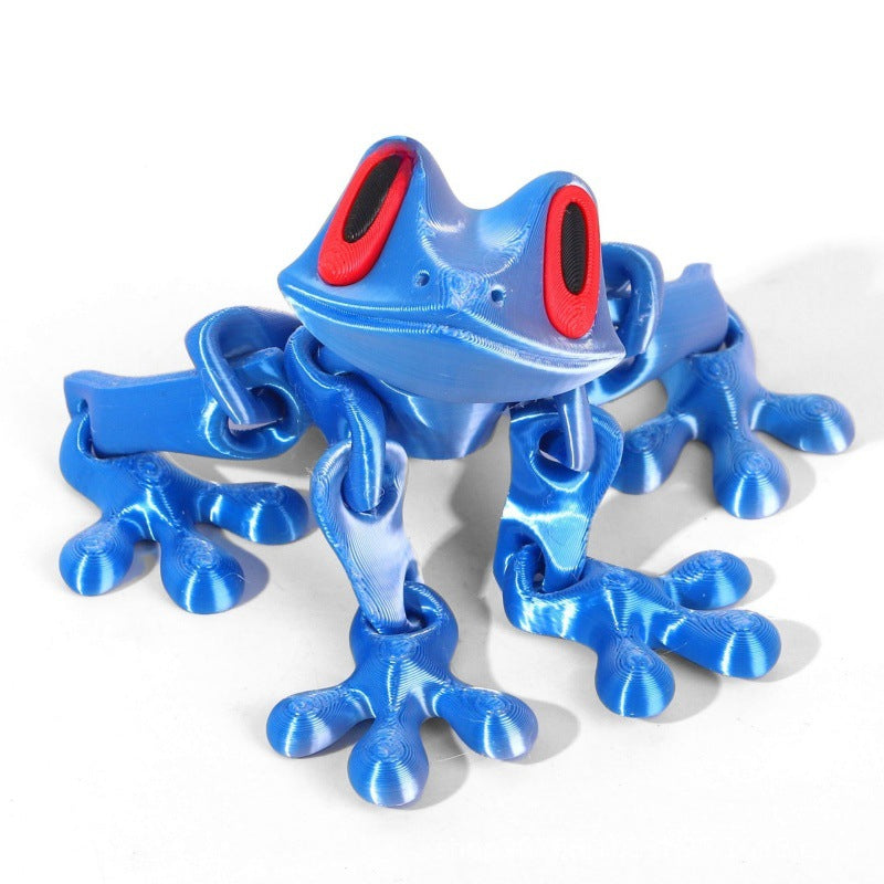 Magnetic 3D Printed Frog