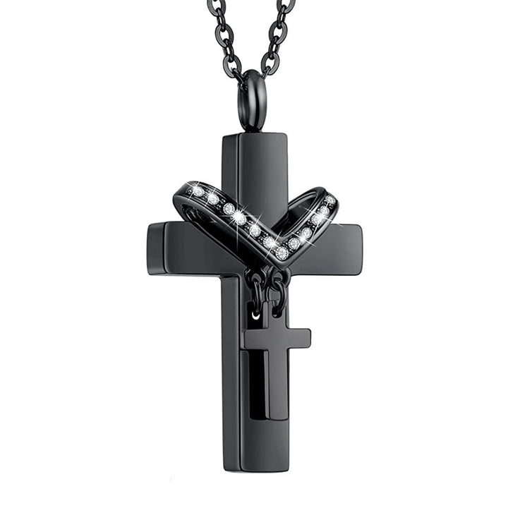 Cross Urn Necklace