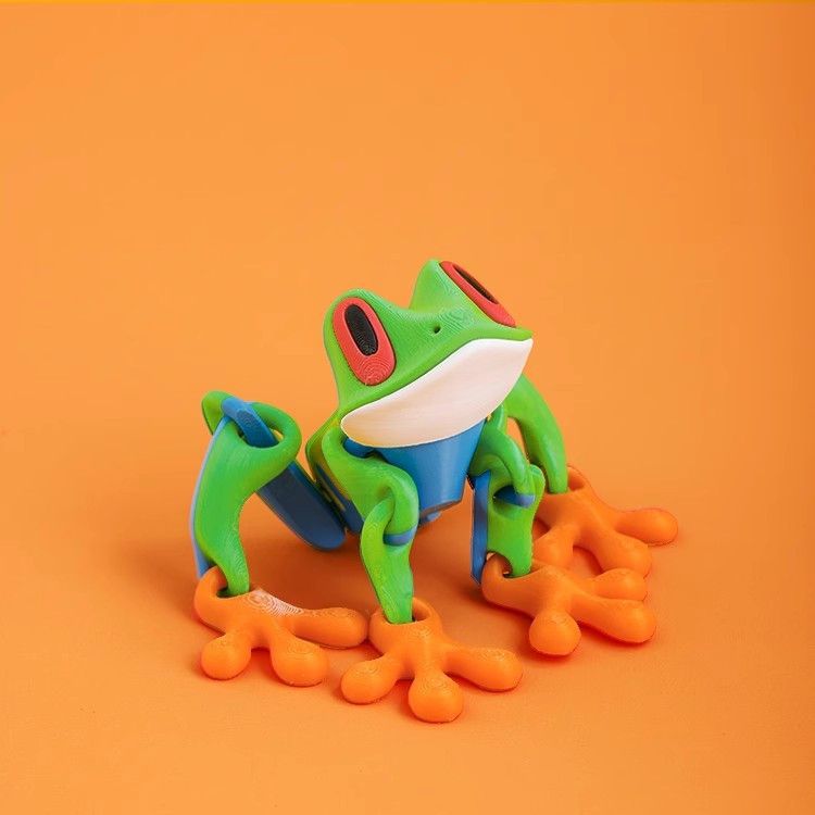 Magnetic 3D Printed Frog