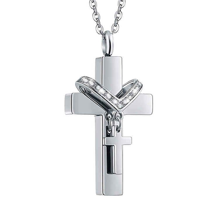 Cross Urn Necklace