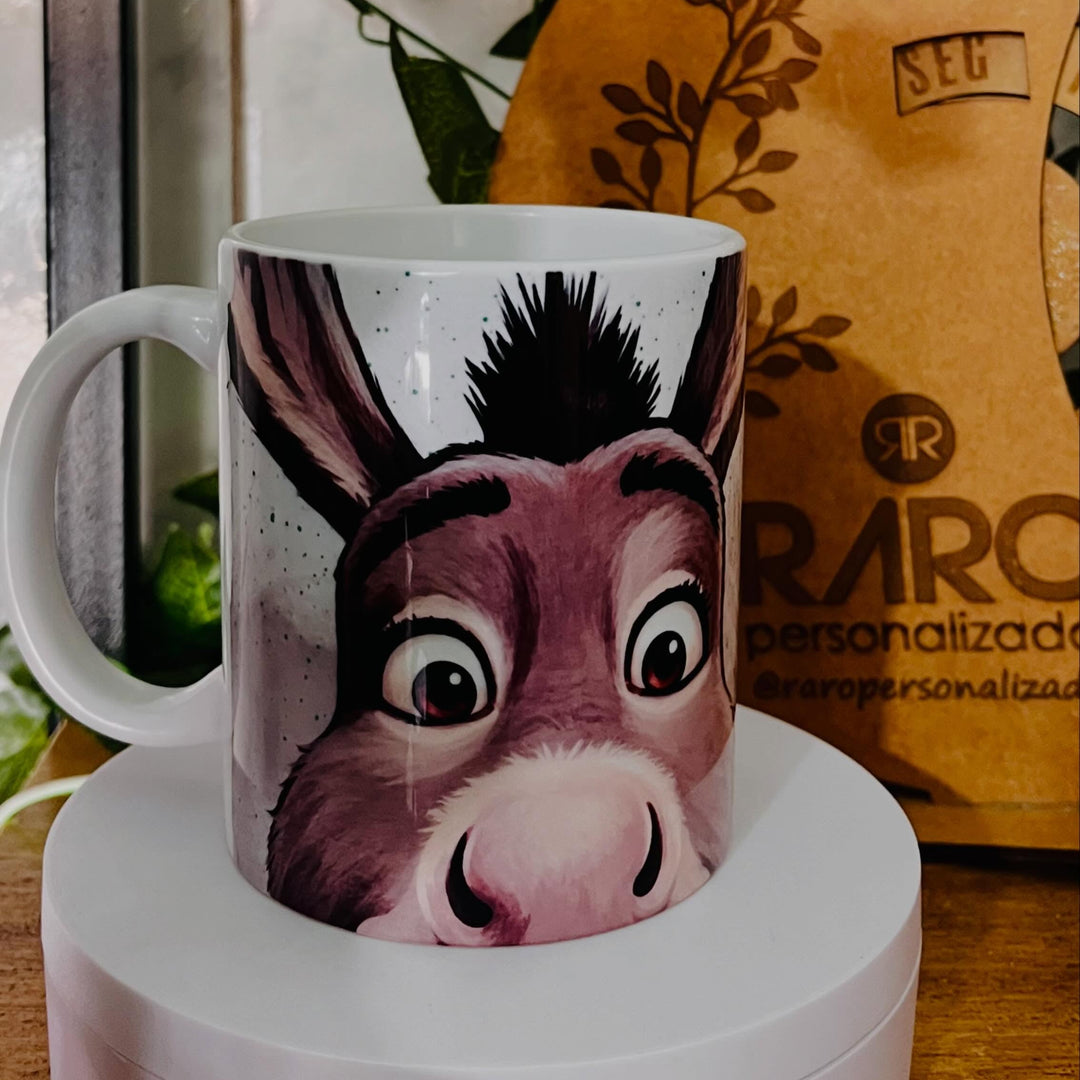 Fun Grinning Donkey Cup