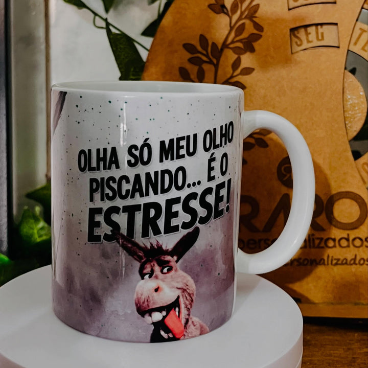 Fun Grinning Donkey Cup