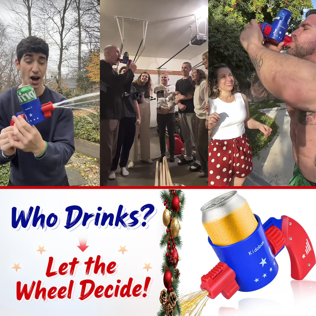 Beverage Spray Prank Gun