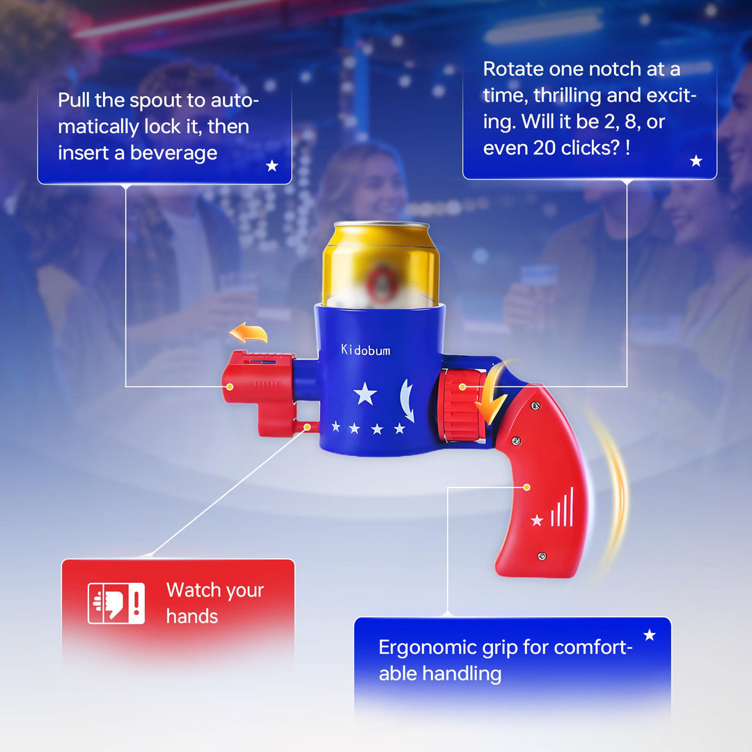 Beverage Spray Prank Gun