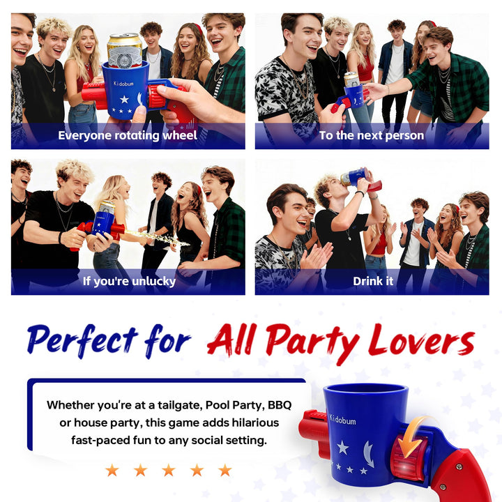 Beverage Spray Prank Gun