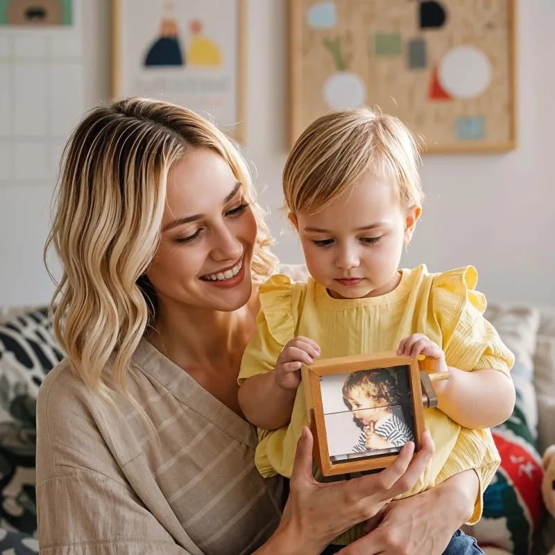 Customizable photo rotating album