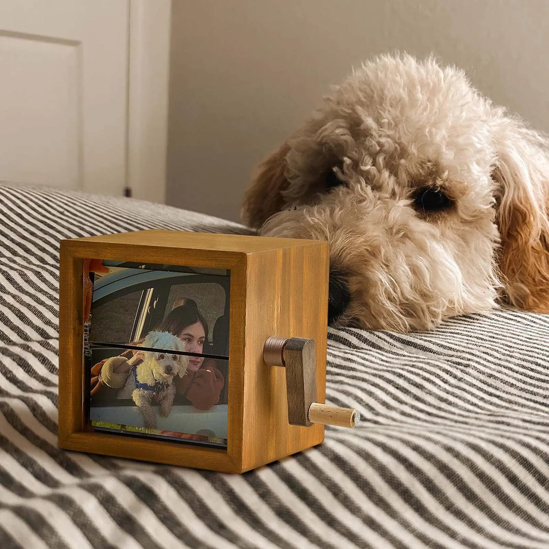 Customizable photo rotating album