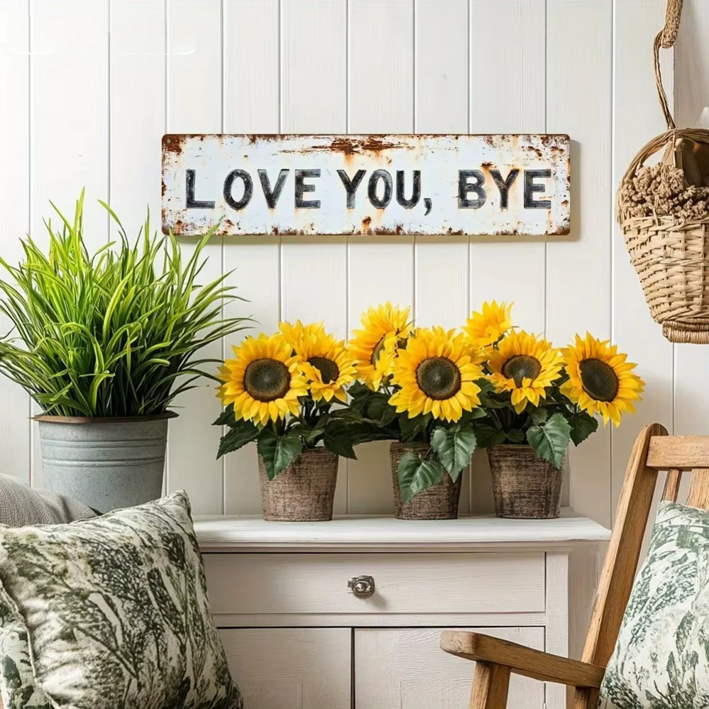 “Love You Bye” ——Funny Wall Decor