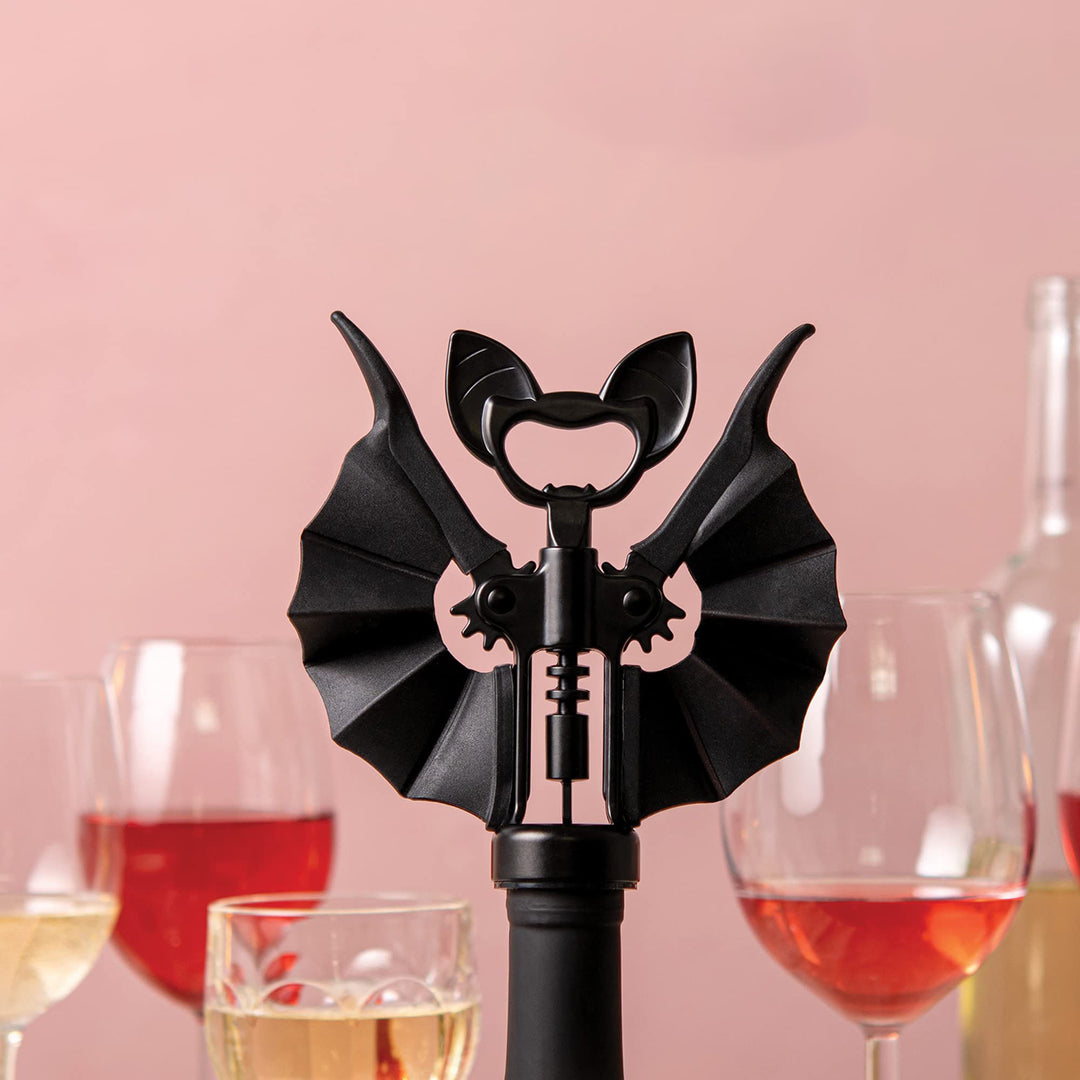 Dark Night Bat Wine Opener