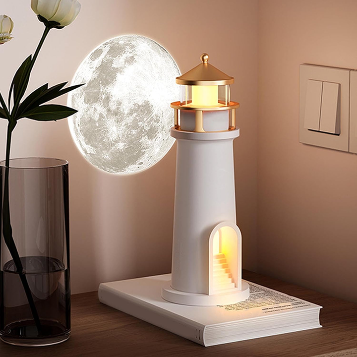 Moonlight Lighthouse Projection Lamp