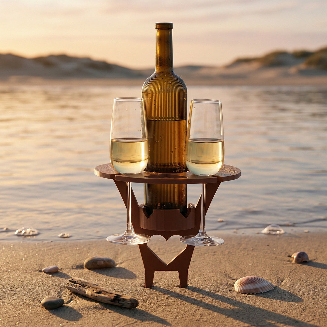 Portable picnic beach table