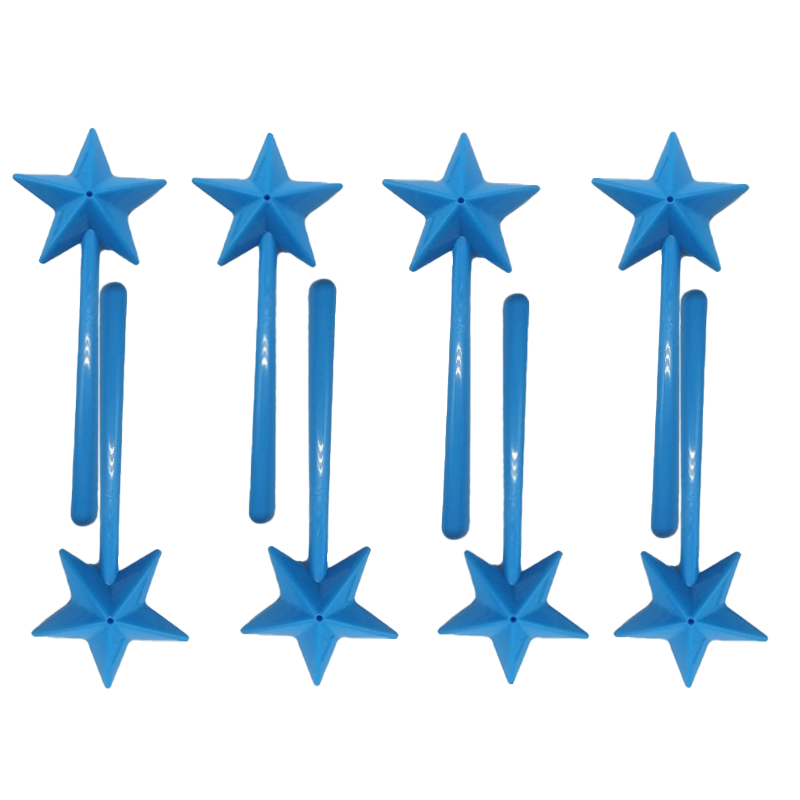 Star-shaped salt sprinkler