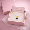 Parent-child pendant necklace