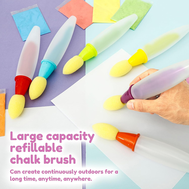 Sidewalk Chalk Paint Brush Set