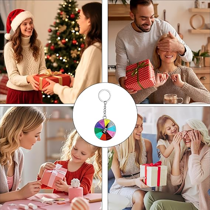 Fun Rotating Spinner Keychain