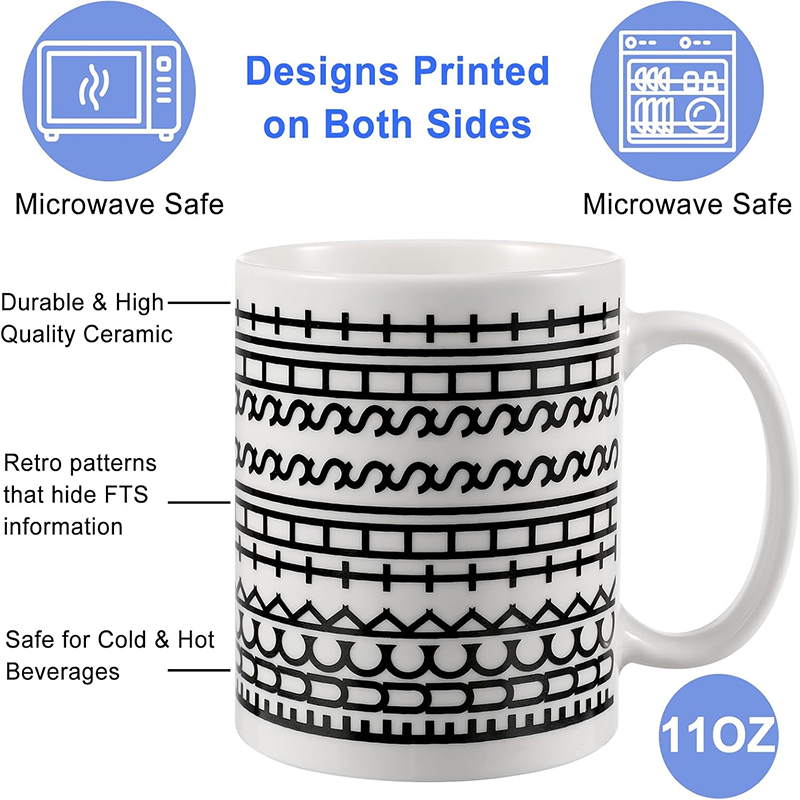 Hidden Message Ceramic Coffee Mug
