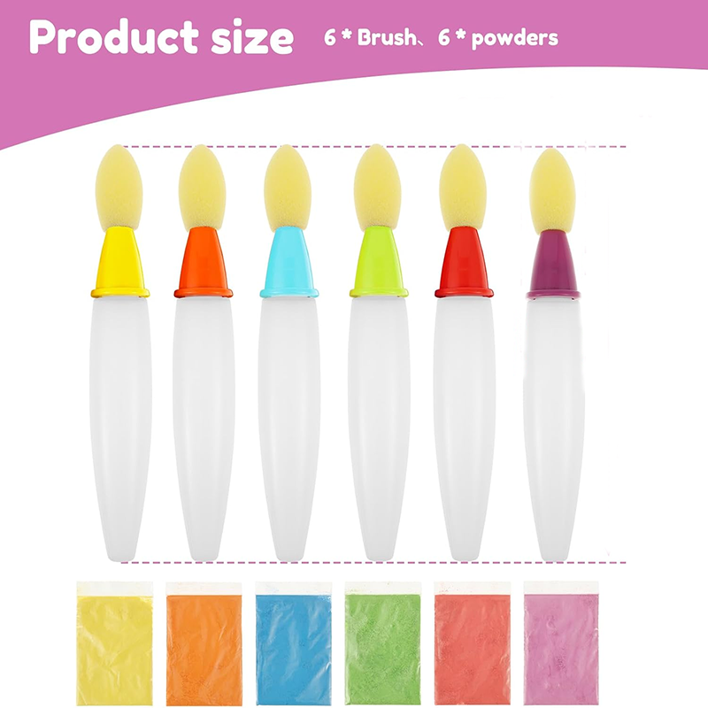 Sidewalk Chalk Paint Brush Set