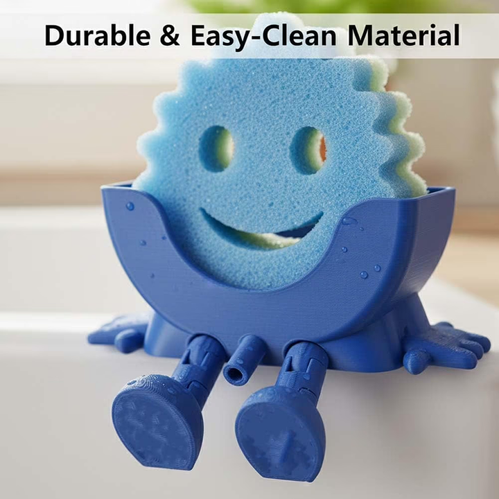 Fun 3D-Printed Sponge Drain Rack