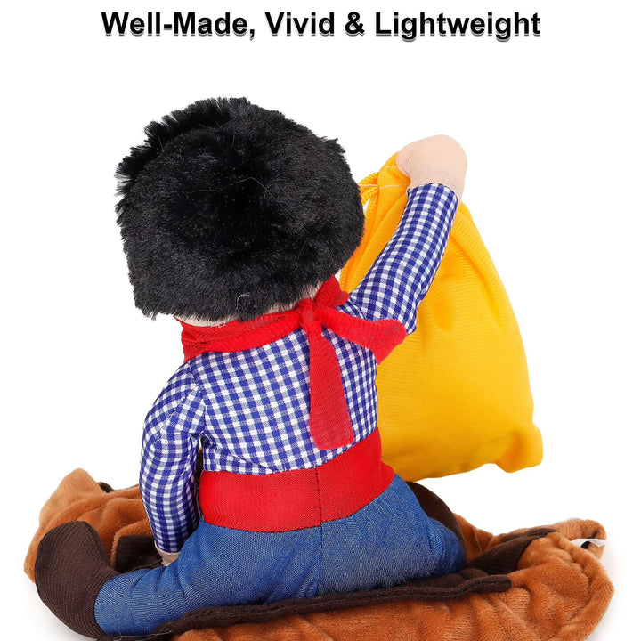 Funny Cowboy Rider Pet Clothes