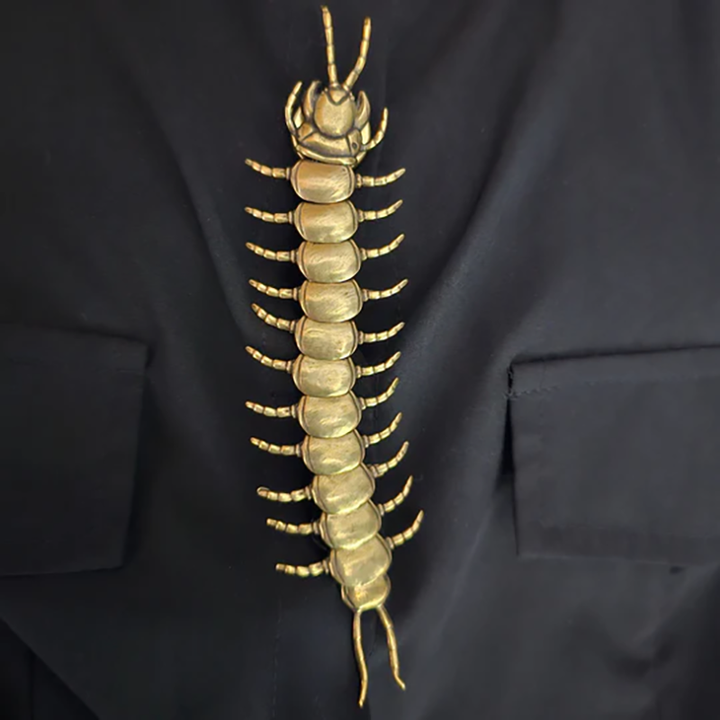 Centipede Button Cover