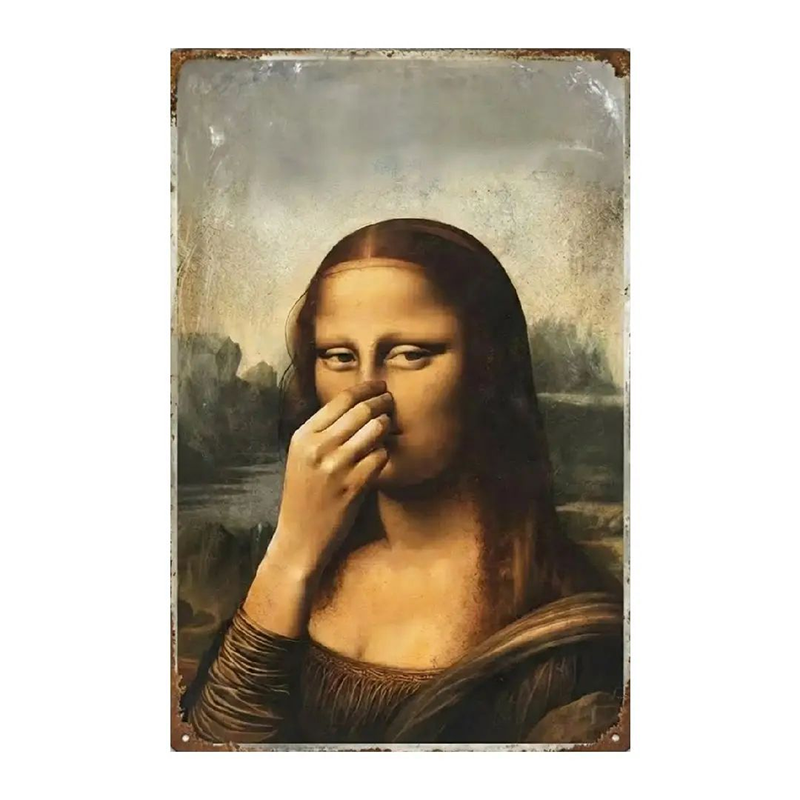 Funny Retro Bathroom Wall Decor