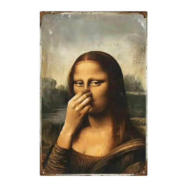 Funny Retro Bathroom Wall Decor