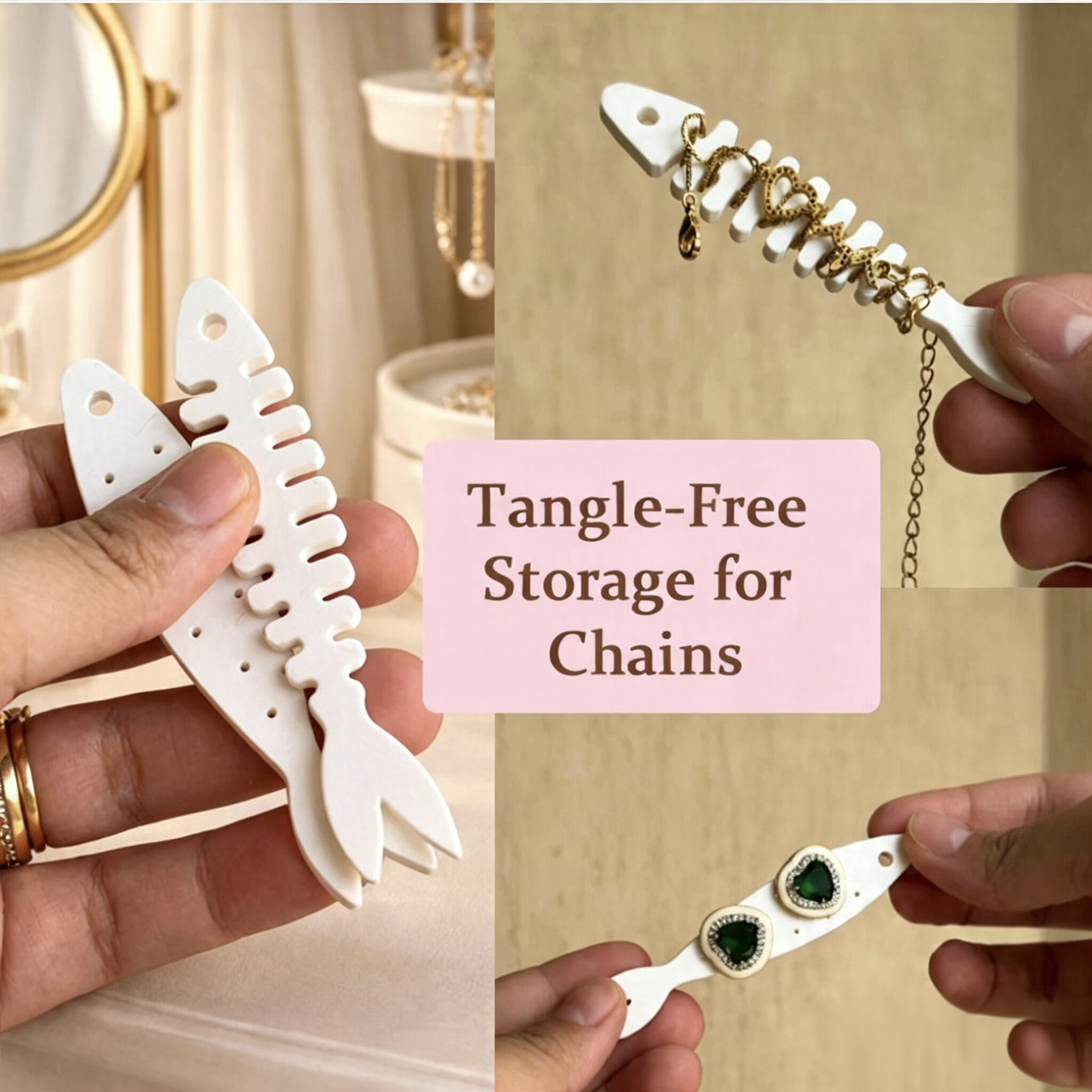 3D-printed sardine-shaped jewelry box