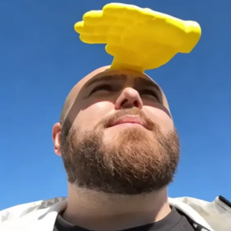 Fun Palm-Shaped Sun Hat