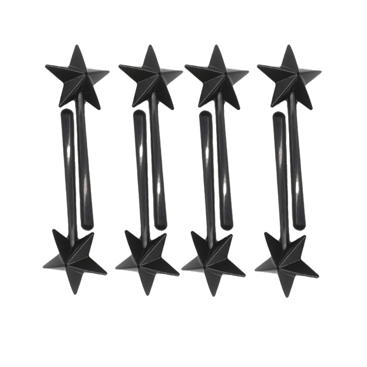 Star-shaped salt sprinkler