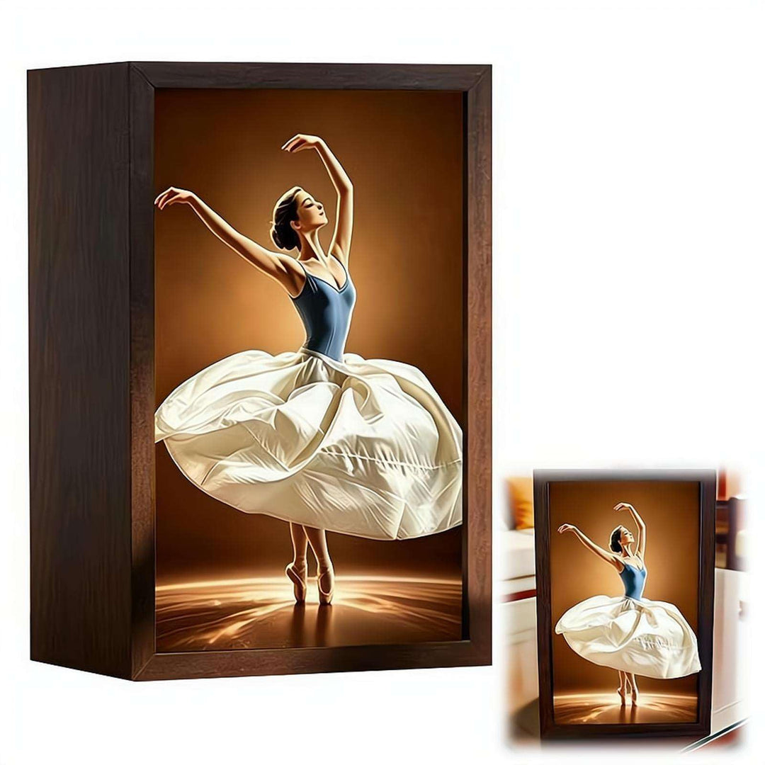 Elegant Ballet-Style Tissue Box