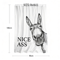 Funny Donkey Shower Curtain